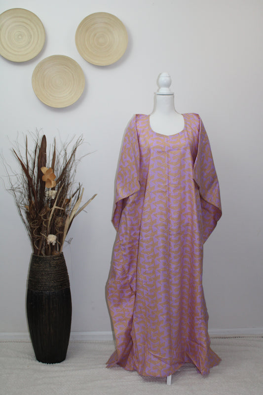 African Cotton print Gown