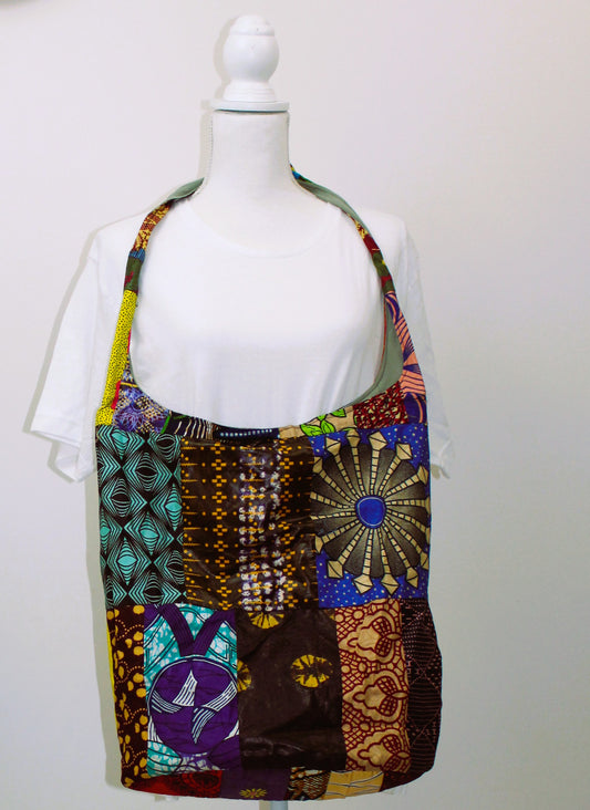 African cottonprint bag