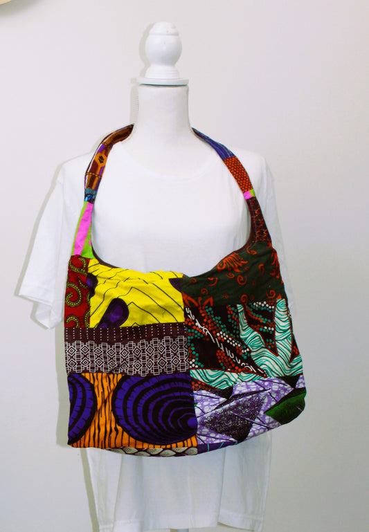 African cottonprint bag